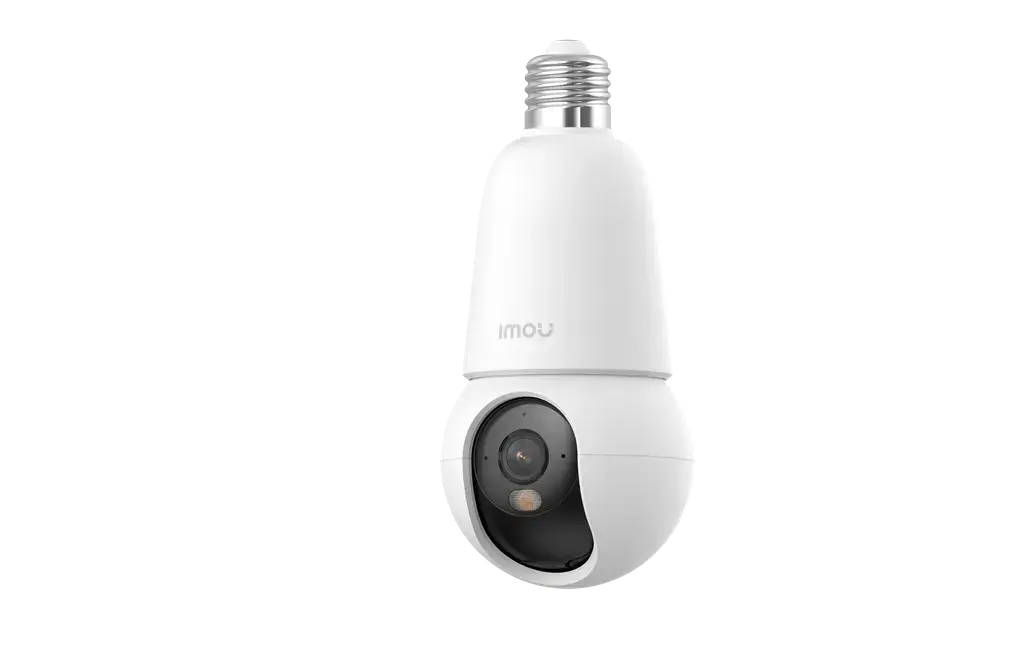 IPC-K6C-3H1WEB. Cámara IMOU Bulb Cam 2C 3MP Disuasión activa/ Modo privacidad/ Detección de humanos & Vehículos/ Audio bidireccional/ Full Color/ Smart tracking (No incluye Foco)